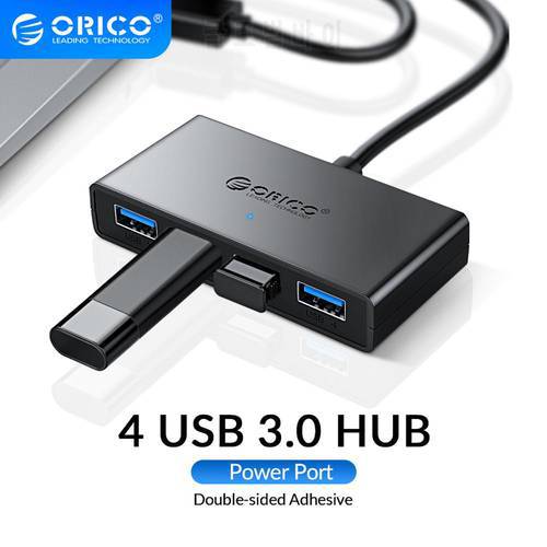 ORICO USB 3.0 HUB With Micro USB Power Port Multiple High Speed Splitter Colorful OTG Adapter for Computer Laptop PC Accessories