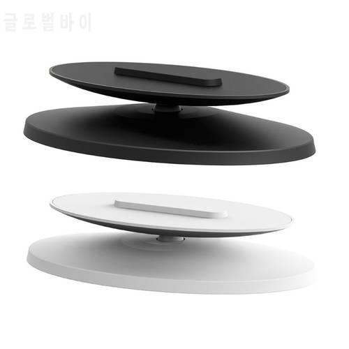 Anti-Slip Base Mount Bracket Adjustable Rotatable Magnetic Bracket Speaker Holder for-Amazon Echo Show 5 Stand T84D