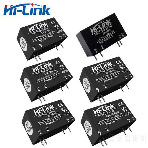 2W 85-264V to 3.3V 5V 9V 12V 15V 24V output AC to DC converter module With CE ROHS Hi-Link directly sales