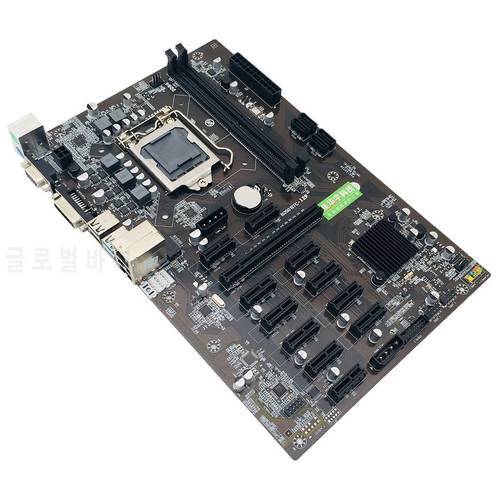 2022 Hot B250 BTC MINING Motherboard EXPERT 12 Graphics Card Mining Rig ETH Moainboard LGA1151 USB3.0 SATA3 Intel B250M Hot Sale