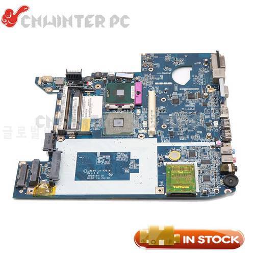 NOKOTION MBAQL02001 MB.AQL02.001 For acer aspire 4930g 4930 laptop motherboard JAL90 LA-4201P with graphics slot DDR2 Free cpu