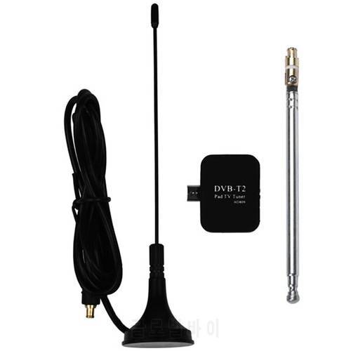 Micro Usb Dvb-T2 Dvb-T Mobile Tv Tuner Receiver Digital Stick For Android Phone Pad Watch Live Tv Micro- Usb Tuner