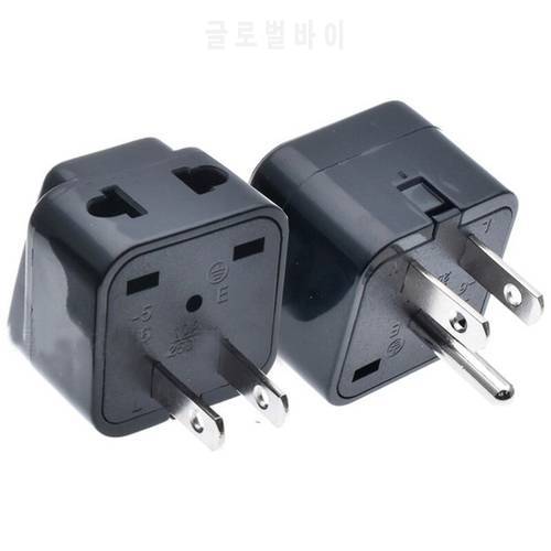 Universal Japan American 2 in 1 AU EU UK to US Travel Adapter Plug Type A/B Canada Thailand Electric Power Charger Convert Plug