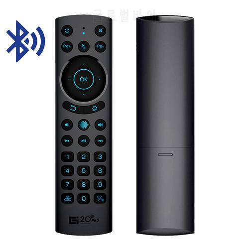 G20S PRO G20BTS Plus 2.4G Wireless Voice Backlit Air Mouse Gyroscope IR Learning Remote Control for X4 X96 Android TV BOX AM7