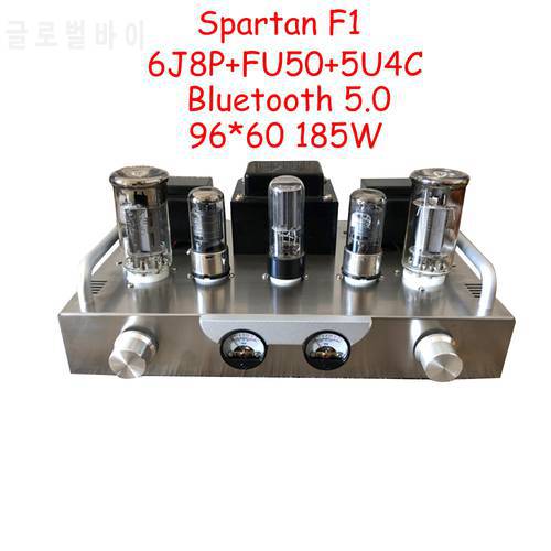 Lyele Audio Fu50 Vacuum Tube Amplifier Diy Kit Hifi Class A Audio Amplifier High Power 8w*2 Vu Meter Bluetooth 5.0 Home Amp