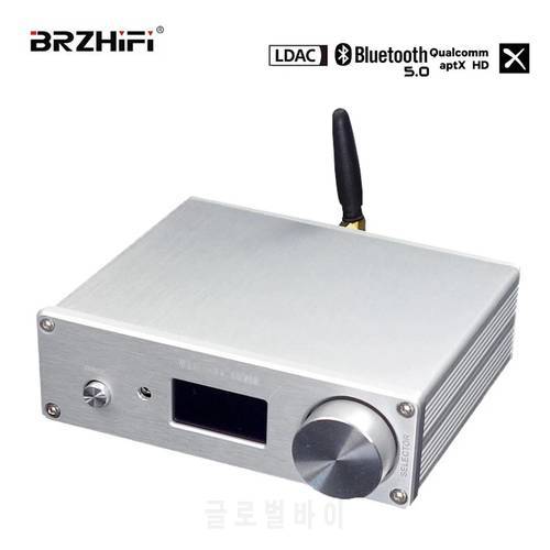 BRZHIFI DAC SU9 Dual ES9038 DSD512 Digital to Analog Converter Coaxial Optical Input Bluetooth 5.0 QCC5125 Support Aptx-HD LDAC
