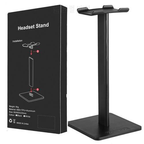 Headset Stand Holder Aluminuim Alloy Universal Headphone Stand With Aluminum Supporting Detachable Earphone Holder With Base