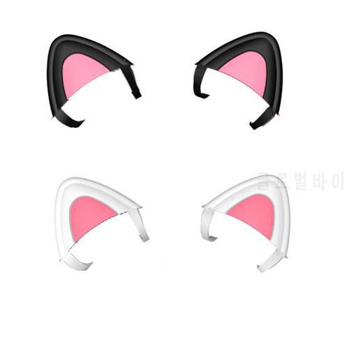 Detachable Gaming Headphones 1Pair Ears Attachment Stereo Headset Decoration Accessory for Wireless Gaming Headsets Decor