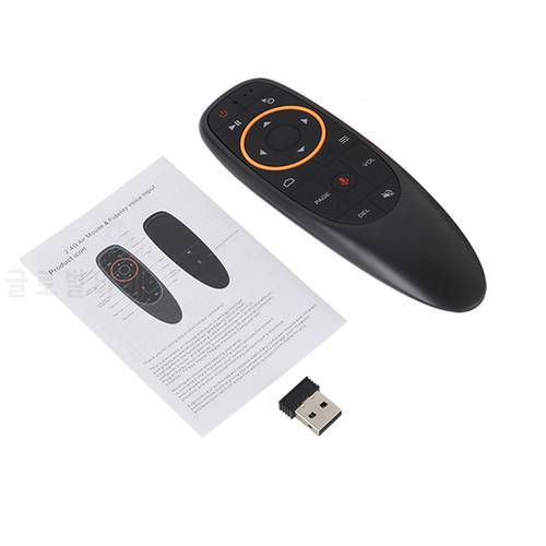 G10S/G10S Pro Smart Voice Remote Control for Android TV Box PC 2.4G RF Gyroscope Wireless Air Mouse IR Learning