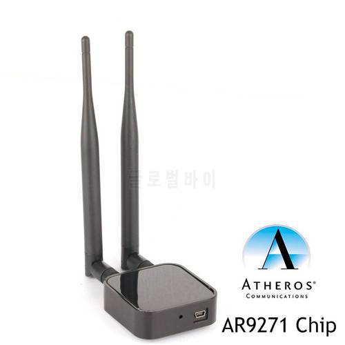 Wireless Network Card Atheros AR9271 Chipset 150Mbps Wireless USB WiFi Adapter With 2 Antenna For Kali Linux/Windows/8/10