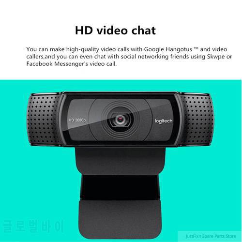 Logitech C920e Webcam Widescreen Video Calling and Recording 1080p Camera, Desktop or Laptop Webcam C920