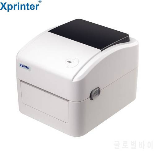 Free shippping 152mm/s Thermal Shipping Label Printer Barcode Printer for Thermal Paper Width Between 25-115mm Support QR CODE