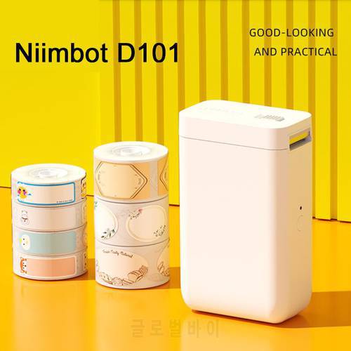 Niimbot D101 D11 Thermal Label Printer Inkless Portable Pocket Label Maker Mobile Phone Home Office Use Mini Printing