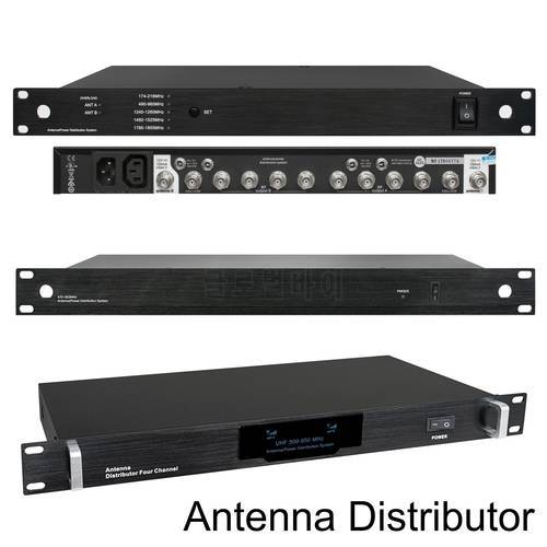 Leicozic UA844 UA845 Antenna Distributor System Signal Amp Splitter 5 Channel Combiner UHF Antena Power Distribution 500-950MHz