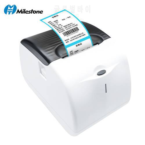 Milestone Small Label Printer Mobile Impresora Termica Cash USB Blue 58mmThermal Multi Receipt Printer Sticker Wireless Andro