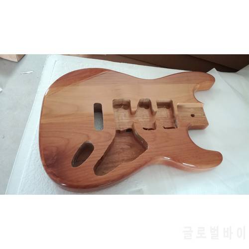 Electric guitar body kit with paint