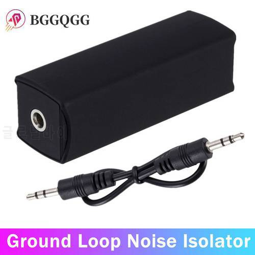 3.5mm Audio Aux Cable Anti-interference Ground Loop Noise Filter Isolator Eliminate Cancelling for Home Stereo Car System Audio