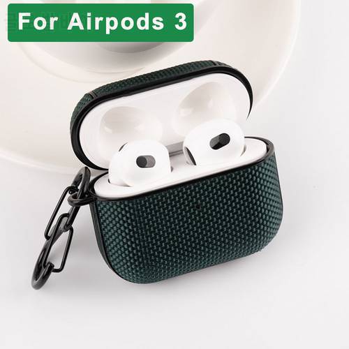 Nylon Cloth Cover For Airpods 3 Case Anti-fall Earphone Case For Apple AirPods 3 Case Accessorie Wireless Earphone With Keychain