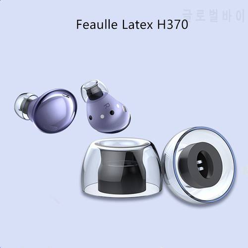 Feaulle Latex H370 TWS Eartips Cover Ear Cap Tips for Samsung Budspro Huawei Freebuds4i Oppo Encox Headset Earmuffs
