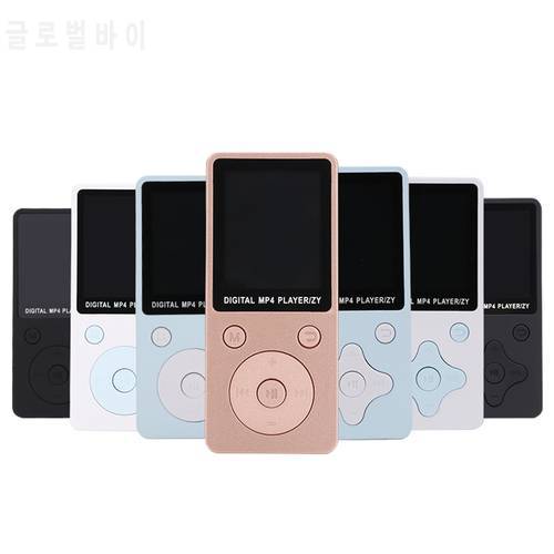 Lightweight MP3 MP4 Music Player With Screen Ultra-thin Portable Mini Player Adjustable Mode Button Type