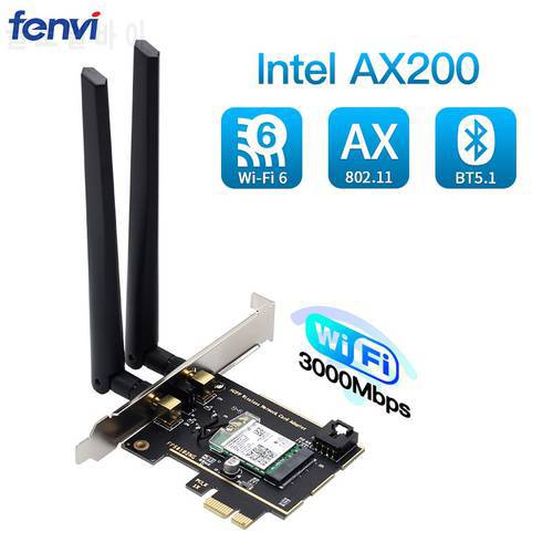 Wi-Fi 6E 5374Mbps Intel AX210 For Bluetooth5.2 802.11AX 2.4G/5G/6Ghz Wireless PCIE Adapter Network WiFi Card Support PC Win10/11
