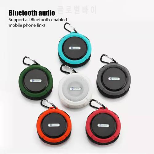 Portable Bluetooth Speaker Wireless Waterproof Shower Speakers for Phone Bluetooth Sound Box Hand Free Car Speaker Loudspeaker