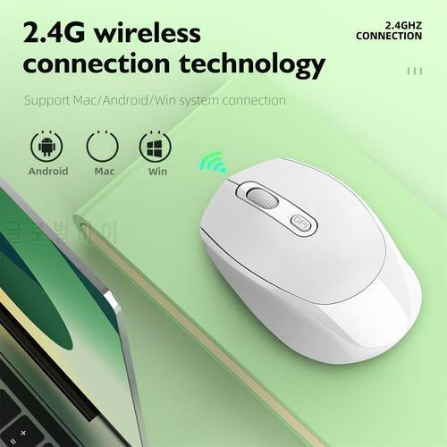 Rechargeable Wireless Mouse Computer Mouse Gamer Ergonomic Optical USB PC Silent Mause For Laptop PC Office Mice Gaming Mouse
