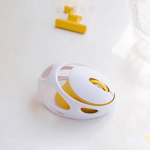 2.4GHz 1800DPI Durable Lovely New Model Wireless Rechargeable Cute Egg Shape Hollow Mouse Computer Accessory Gift