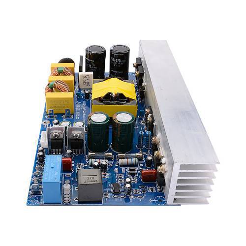 1000W class D high power digital mono power amplifier with switching power supply integrated board with heatsink
