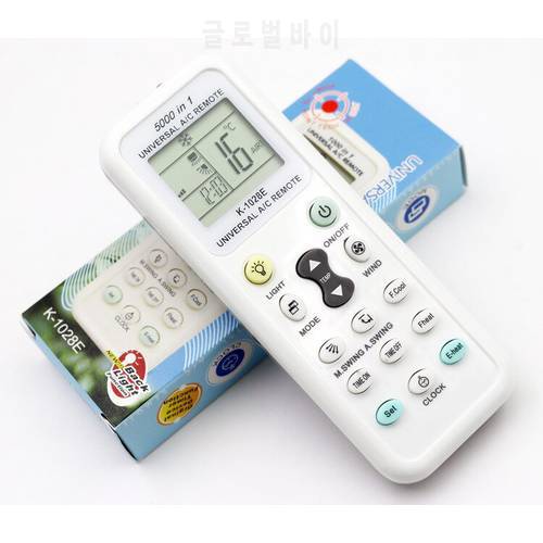 Universal 1000 In 1 air conditioner remote control K-1028E one-key setting Low Power Consumption Ac Air Conditioner Suits Most