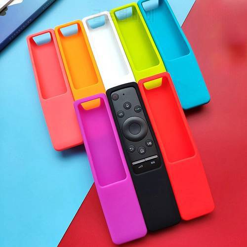 Protective Case Waterproof Dustproof Flexible Silicone Remote Control Protective Case for Samsung Q70Q60Q80