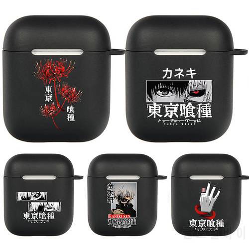 Anime Tokyo Ghoul Airpods Case for Airpods 3 2 1 Pro Bluetooth Headphone Cover Kaneki Ken Air Pod Case