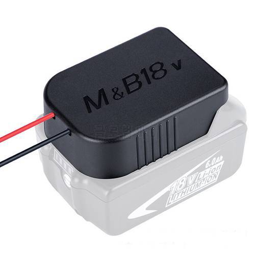 For Makita & Bosch 18V Li-ion Battery Power Mount Connector Adapter For BL1830 BL1840 BL1860 BAT609