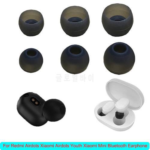 Replacement Earplug Dustproof Protective Caps Silicone Ear Tips For Xiaomi Redmi Airdots For Xiaomi Bluetooth Earphone