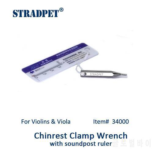 STRADPET Chinrest Clamp Wrench for Violin & Viola, Key to Chinrest Screw