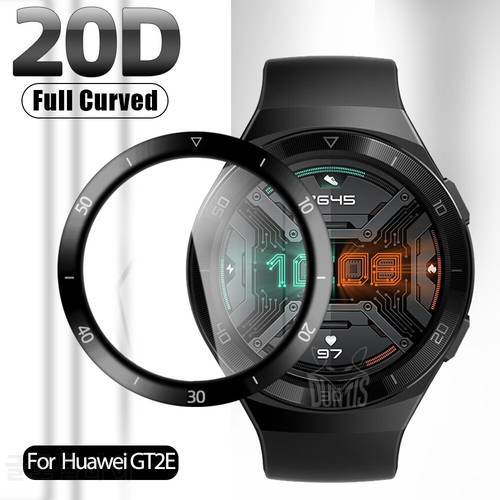 20D Curved Edge Protective Film For Huawei Watch GT2E GT 2E SmartWatch Soft with scale Screen Protector Huawei GT 2E (Not Glass