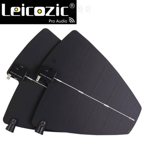Leicozic 2X 890 Active Directional Antenna Splitter Amp system kit UHF Antenna Integrated Amplifier for UHF Microphone wireless