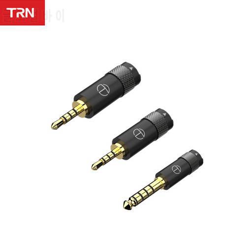 TRN Tx \ T2 PRO Plug 8 Core Single Crystal Copper Plated Upgrade Cable, Replaceable Audio Plug Design,3.5MM\4.4MM\2.5MM