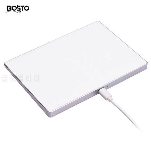 BOSTO Wired USB Touchpad Trackpad for Desktop Computer Laptop windows PC User Compatible with IOS System MacBook Pro & iMac Pro