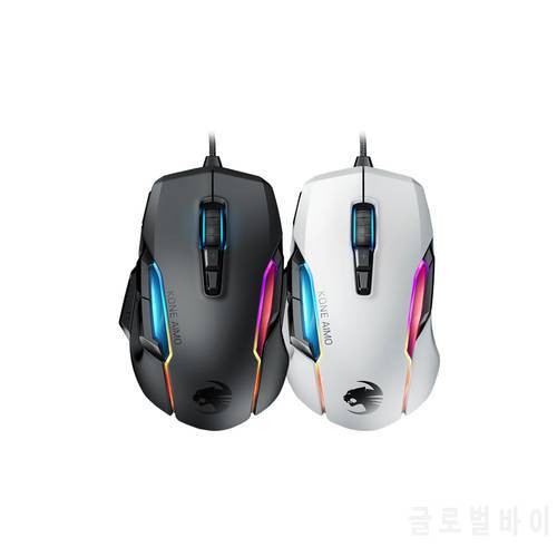 ROCCAT KONE AIMO master RGB gaming computer wired big hand mouse programming macro 16000DPI