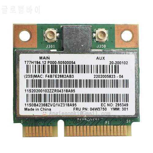 BCM94313HMG2L FRU:04W3750 Mini PCI-e 802.11 b/g/n Wireless WIFI Board Card for Lenovo B490 B490S B590 B590S B575E G400 G500 S400