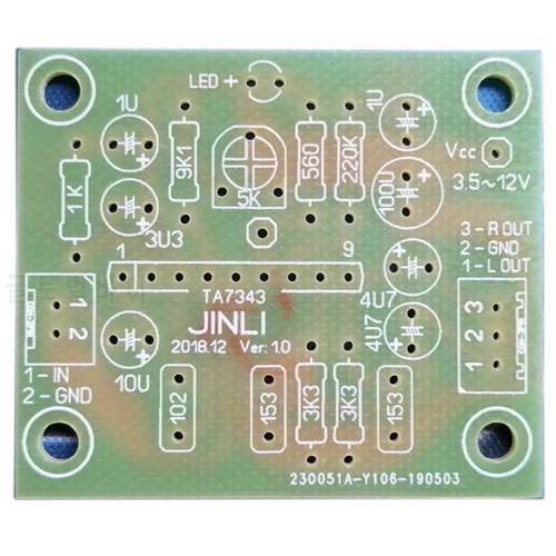 Jinli TA7343 FM stereo decoder board PCB