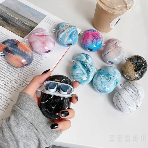 New Earphone Case for Xiaomi MI Redmi AirDots 3 pro Headphones Cover Marble pattern For Airdots 3 pro Earbuds Box Bags Funda