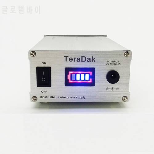 TeraDak 18650 Battery Linear Power Supply Amp Decoded USB Digital Interface 5V 9V 12V 2A