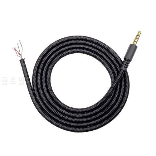 DIY Repairing Repair Replacement Aux Cable For Kingston HyperX Cloud II Core Pro Cloudx Stinger Revolver S Wired Gaming Headsets