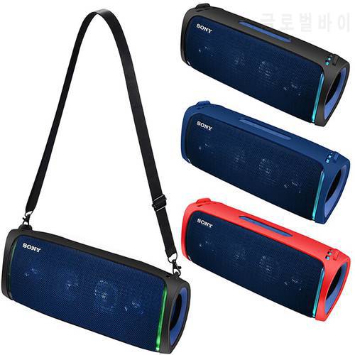 ZOPRORE Silicone Case Outdoor Cover for Sony SRS-XB43 Bluetooth Speaker, Travel Carrying Protective with Shoulder Strap