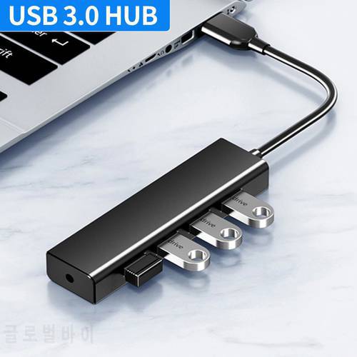 4 in 1 USB HUB High Speed 4 Ports USB 3.0 Hub USB Port Portable OTG Hub USB cable Splitter adapter for Computer Accessories