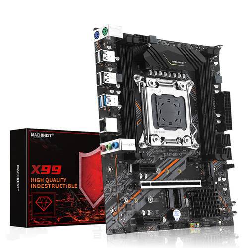 Machinist B85 Motherboard Support Intel Xeon LGA 2011-3 E5 V3 Processor DDR3 Memory Four Channel SATA/NVME M.2 USB 3.0 E5-G7
