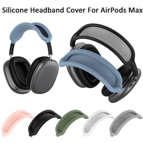 New Soft Washable Headband Cover For AirPods Max Silicone Headphones Protective Case Replacement Cover Earphone Accessories