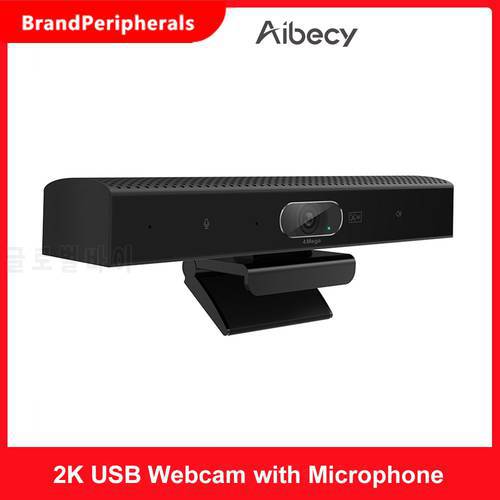 3-in-1 1080P Webcam HD Video Conference Camera with Microphone and Speaker Auto Focus 360° Voice Pickup USB Plug & Play
